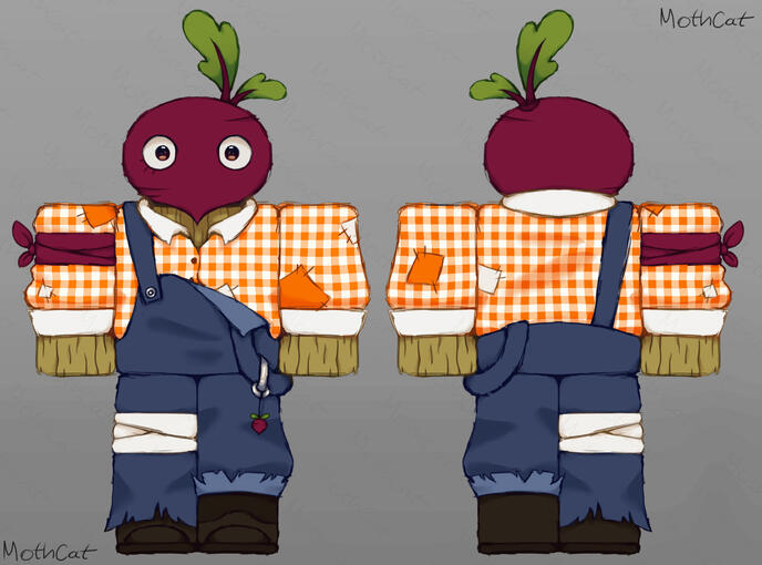 Character design for meleeniacs skin contest