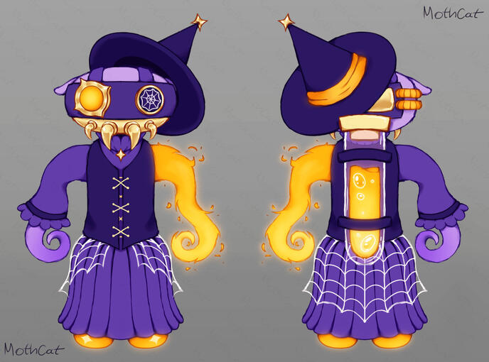 Character design for meleeniacs skin contest