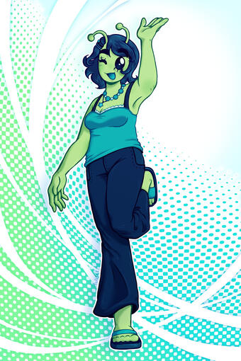 Illustration of my sona
