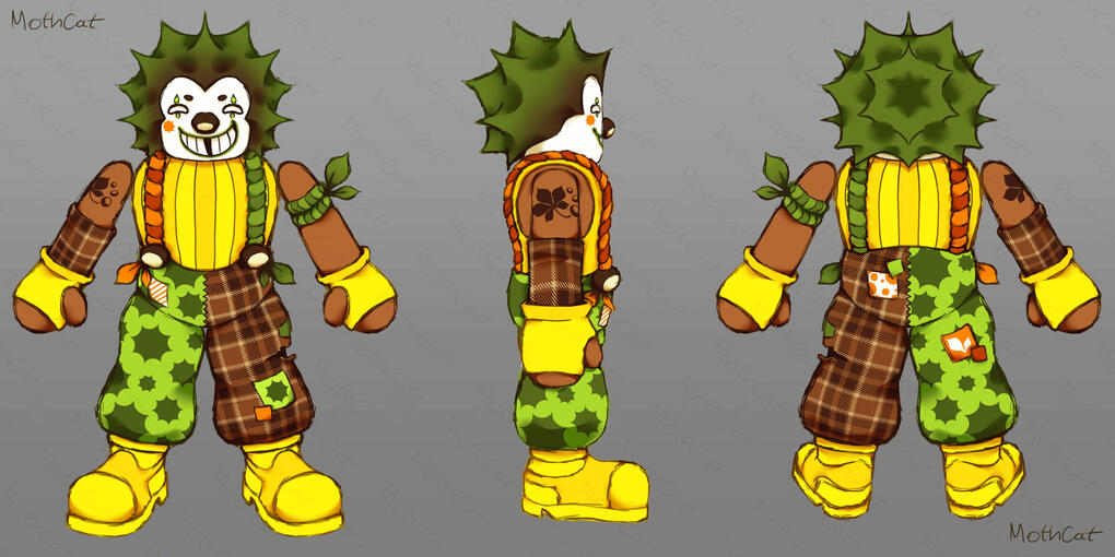 Character design for meleeniacs skin contest