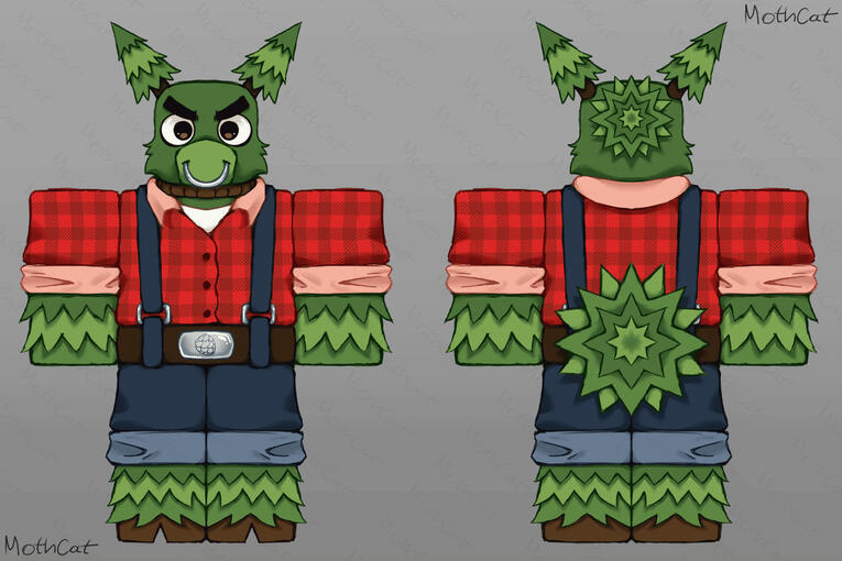 Character design for meleeniacs skin contest